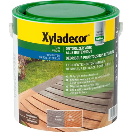 Xyladecor ontgrijzer voor buitenhout kleurloos 2,5L