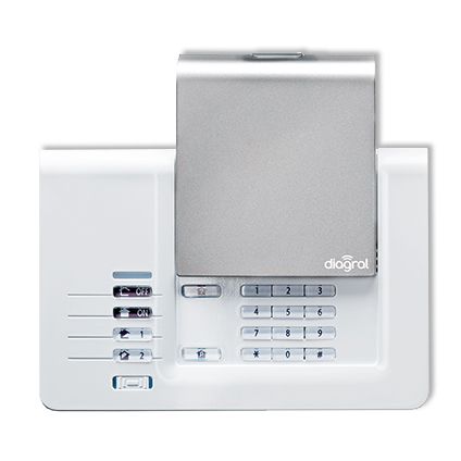 Diagral vocaal toetsenbord met badgelezer 'Diag45ack' en badge