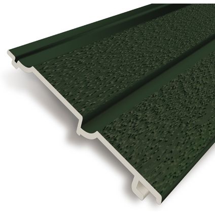 Revêtement de façade HDM 'Outdoor' PVC vert 9 mm