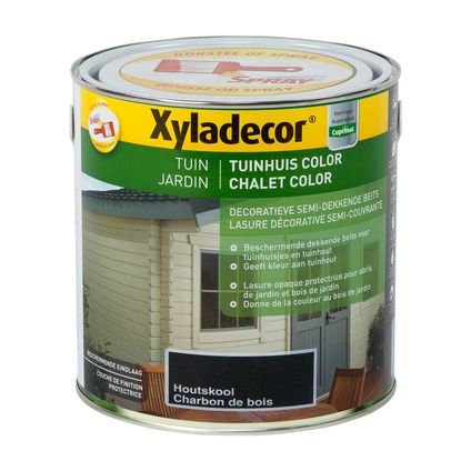 Lasure Xyladecor Chalet Color charbon de bois mat 2,5L