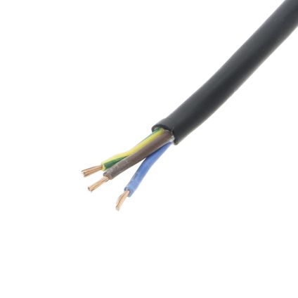 Sencys elektrische kabel 'CTLB 3G1,5' zwart 5 m