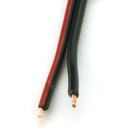 Câble audio Sencys 2x0,75mm 10 rouge-noir