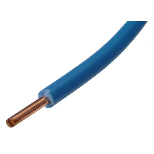 Fil électrique Sencys 'VOB 1,5 mm²' bleu 5 m  
