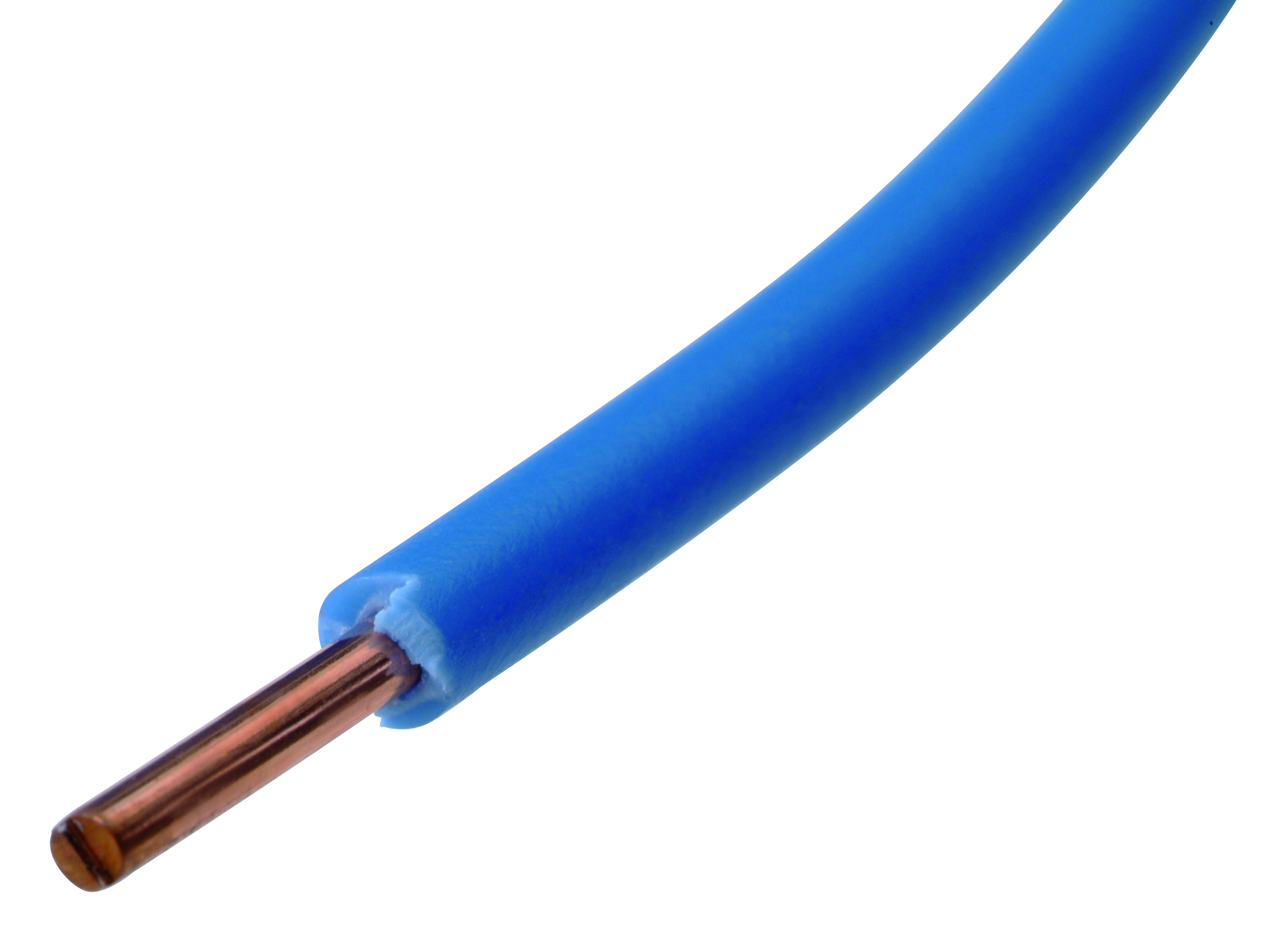 iets Geniet Brochure Sencys VOB elektrische kabel 2,5mm² blauw 10m