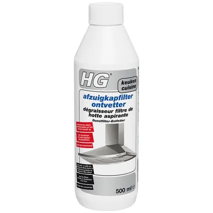Dégraisseur filtre de hotte aspirante HG 500ml