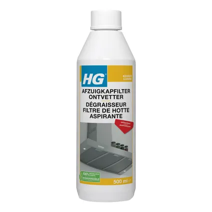 Dégraisseur filtre de hotte aspirante HG 500ml 2