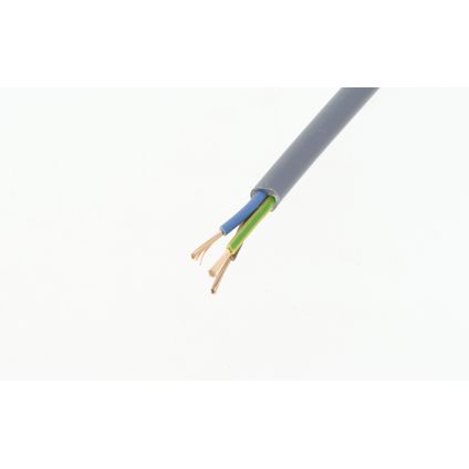 Sencys elektrische kabel 'VTLB 3G0,75' grijs 20 m