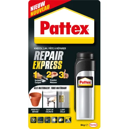 Pâte à réparer Pattex Repair Express 64gr
