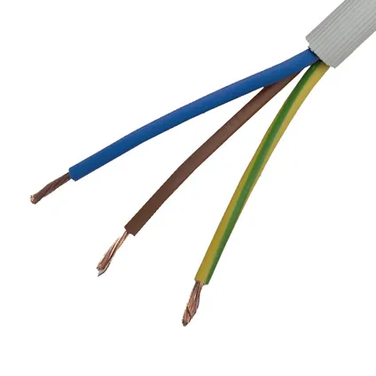 Câble d'alimentation VTMB Sencys 5m 3x1,5mm² gris