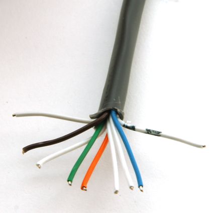 Câble de signalisation Sencys 10m 4x0,6mm² gris