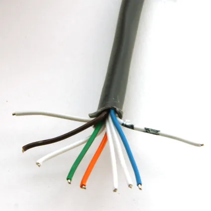 Câble de signalisation Sencys 20m 4x0,6mm² gris