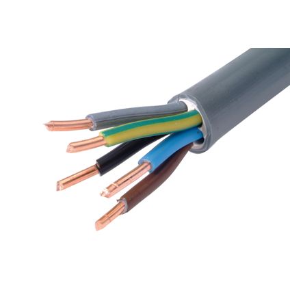 Sencys elektrische kabel 'XVB-F2 5G2,5' grijs 1 m