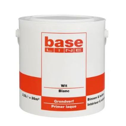 Baseline grondverf wit 2,5 L