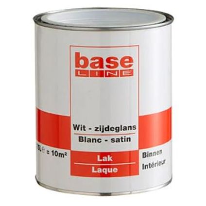 Baseline solventgedragen lak hoogglans wit 2,5L