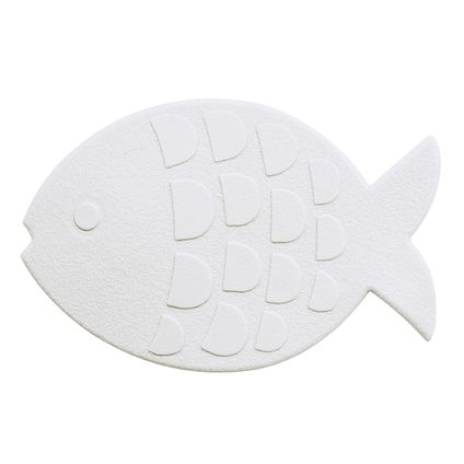 Spirella mini antislipmat Globefish 5 stuks wit
