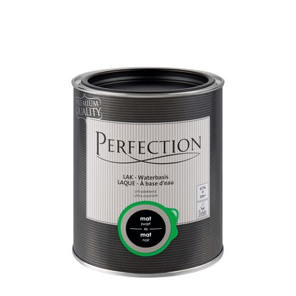 Laque Perfection Ultra couvrant mat noir 750ml