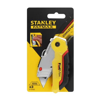 Couteau rétractable pliable Stanley Fatmax 0-10-825