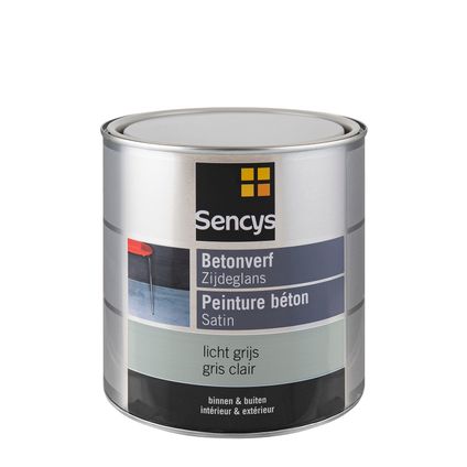 Peinture béton Sencys satinée gris clair 2,5L