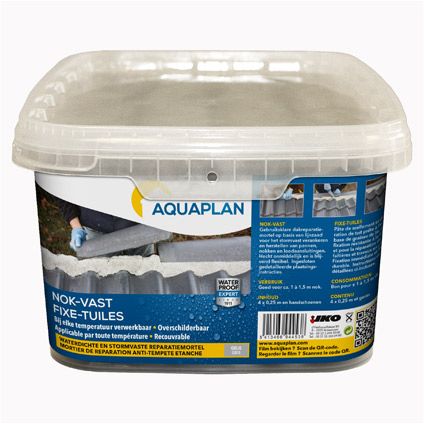 Aquaplan Nok-Vast grijs 4 x 0,25 m