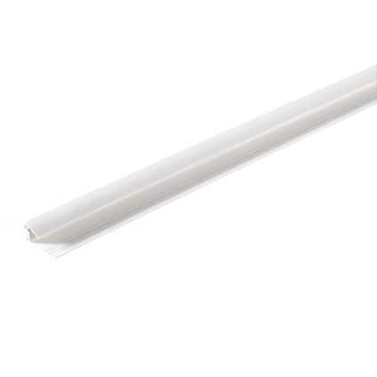 Profilé de départ Dumaplast PVC blanc 260 x 2 x 1,2 cm