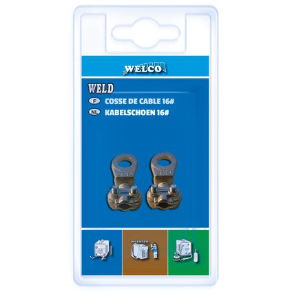 Welco kabelschoen 16# - 2 stuks