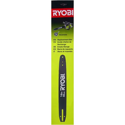 Guide chaîne Ryobi pour tronçonneuse 'RCS4040' 40 cm