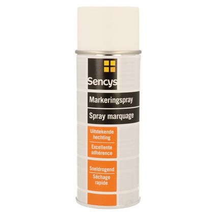 Sencys markeringsspray wit 400ml