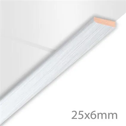 Moulure d'axe HDM Allure blanc gris 25mm