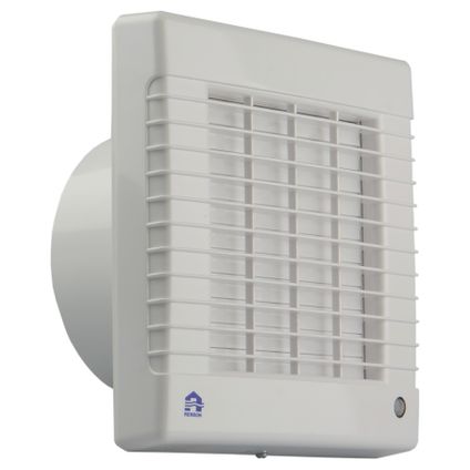 Ventilateur de salle de bain Renson 7231T Ø100 12V ventilateur obturable temporisateur blanc