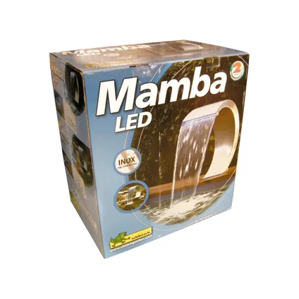Ubbink cascade Mamba roestvrij staal 20 LED 30x32x54cm  4