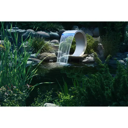 Ubbink cascade Mamba roestvrij staal 20 LED 30x32x54cm  5