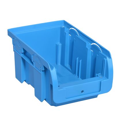 Bac de rangement Allit ProfiPlus Box bleu 75x102x160mm