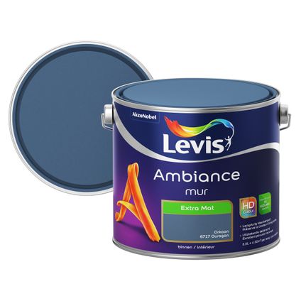 Levis muurverf Ambiance Mur orkaan extra mat 2,5L