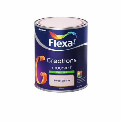 Flexa muurverf Creations extra mat 3011 sweet desire 1L