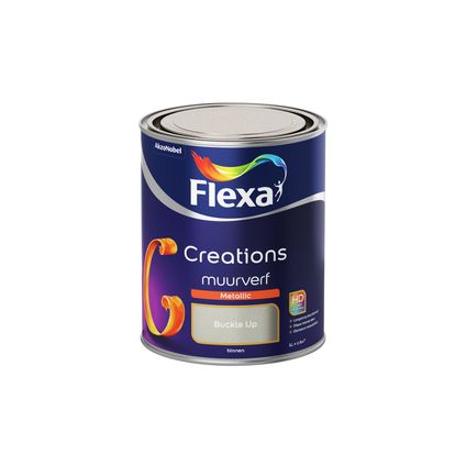 Flexa muurverf Creations metallic buckle up 1L