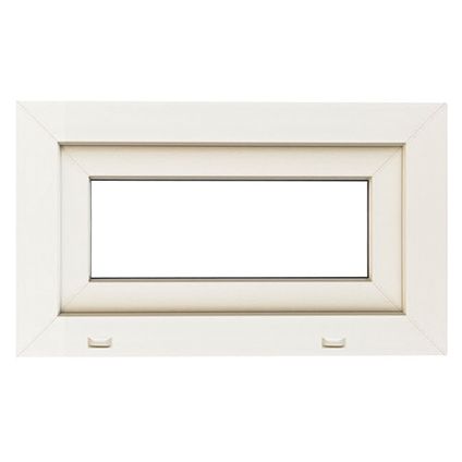 Fenêtre tombante 'SP0404' PVC blanc 48 x 46 cm