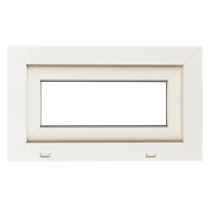 Openvallend raam 'SP0406' PVC wit 48 x 66 cm