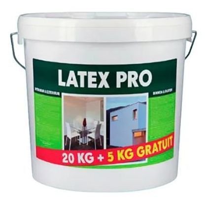 Latex Pro latex verf wit mat 25kg