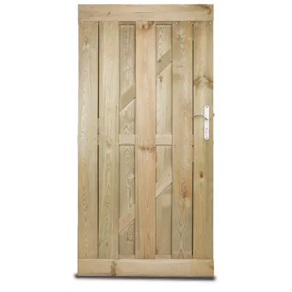 Tuinpoort Cartri Faro geïmpregneerd hout 90x180cm