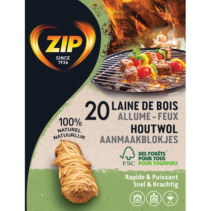 Allume-feu Zip 'Fireball' - 20 pcs
