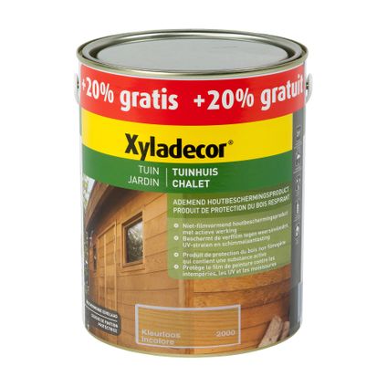 Xyladecor beits Tuinhuis kleurloos mat 2,5L+500ml