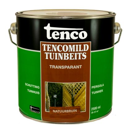 Tenco Tencomild tuinbeits transparant natuurbruin 2,5L