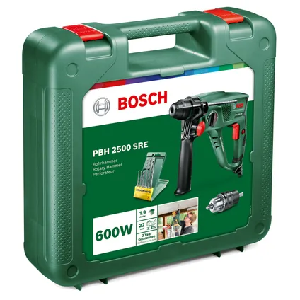 Bosch boorhamer PBH 2500 SRE 600W 12