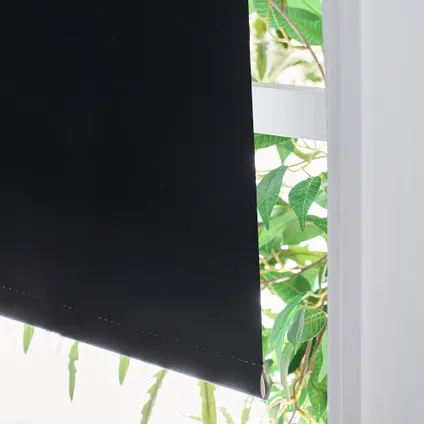 Baseline rolgordijn verduisterend zwart 60X175cm 2