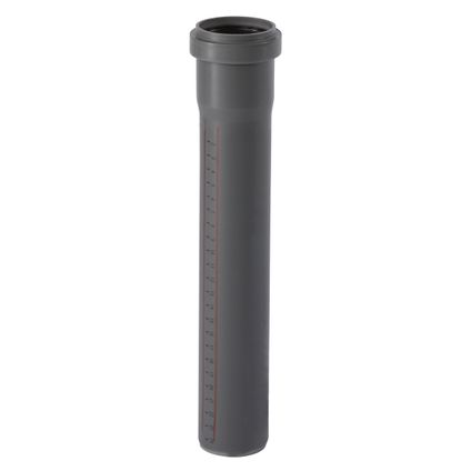 50x1.8 pp tube gris 1xcr 0.50 mtr