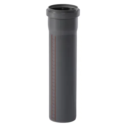 75x1.9 pp tube gris 1xcr 0.50 mtr