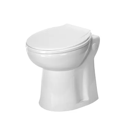 Broyelec toiletpot Compact met vermaler wit 2