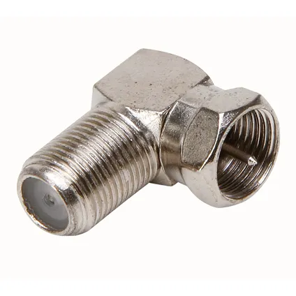 Kopp coax F-connector 49mm haaks 2st.