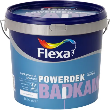 Flexa muurverf Powerdek Badkamers & Keukens 5L