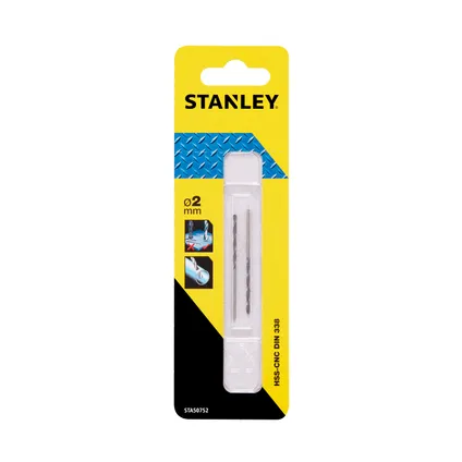 Stanley metaalboor set STA50752-QZ – 2 stuks